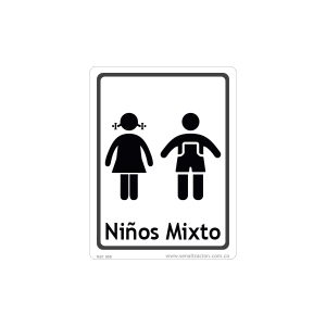 Baño niños mixto