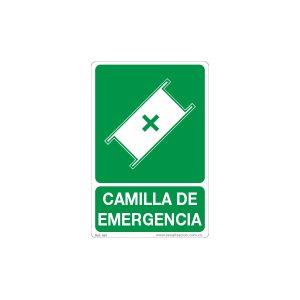 Camilla emergencia pvc 2
