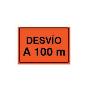 Señal vial de desvío