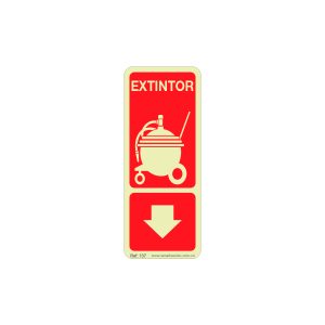 Extintor flecha