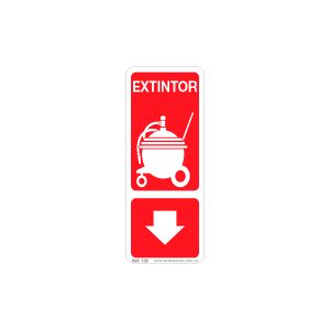 Extintor flecha abajo 2
