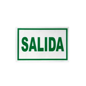 Señal fotoluminiscente de salida