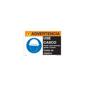 Señal de uso obligatorio de casco