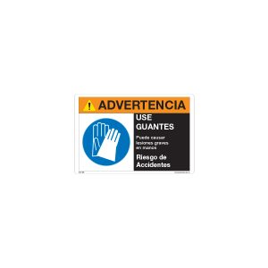 Uso de guantes