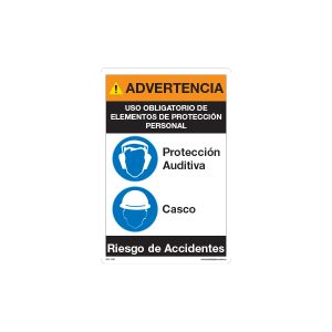 USE PROTECCIÓN AUDITIVA Y CASCO