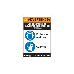 USE PROTECCIÓN AUDITIVA Y GUANTES
