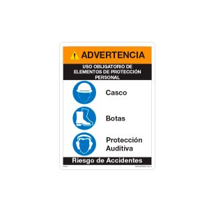 USE PROTECCION AUDITIVA, CASCO Y BOTAS