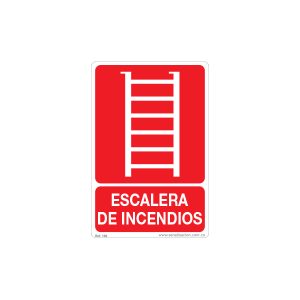 ESCALERA CONTRA INCENDIO  PVC
