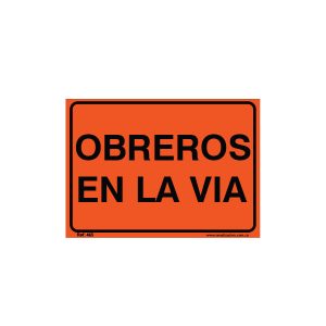 OBREROS EN LA VIA
