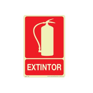 EXTINTOR  FOTOLUMINISCENTE