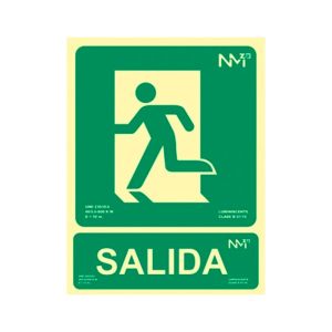 Salida izquierda subiendo