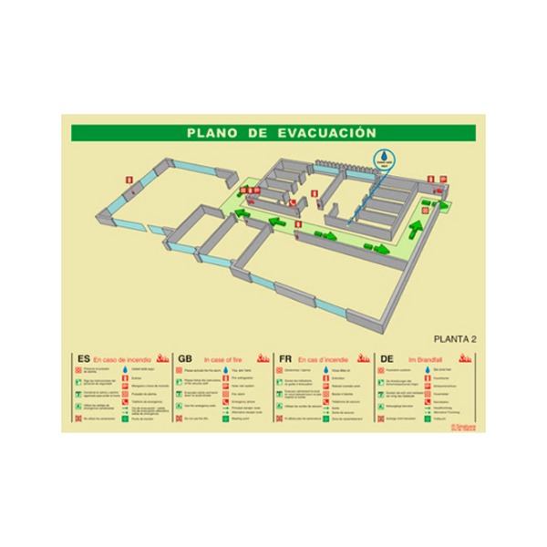 Plan de evacuacion