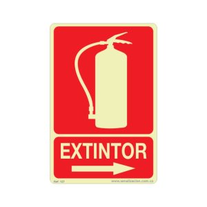 Extinto flecha derecha