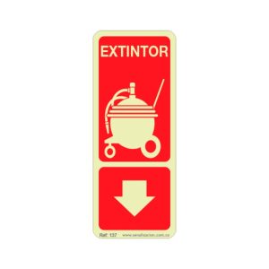 Extintor flecha