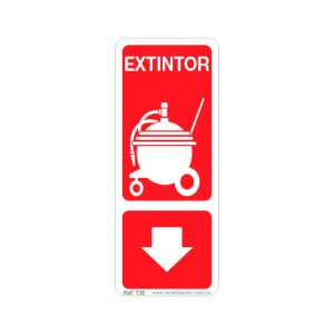 Extintor flecha abajo 2