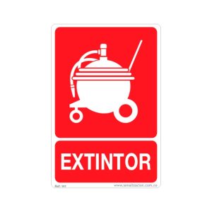 Extintor satelite pvc