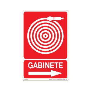 Gabinete fluor derecha pvc