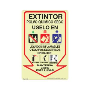 Extintor multi seco