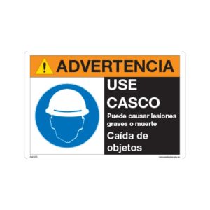 Señal de uso obligatorio de casco