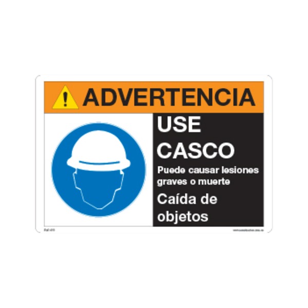 Señal de uso obligatorio de casco