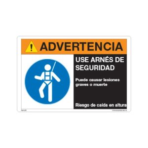 Uso de arnes de seguridad