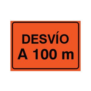 Señal vial de desvío