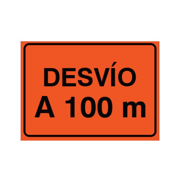 Señal vial de desvío