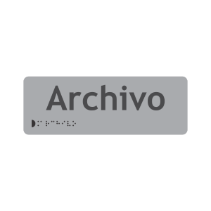 ARCHIVO + BRAILLE - señalización Bogotá